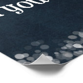 Zitat: Ein Lied im Herzen Behalten Poster (Ecke)