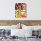 Zitat: "Eine Blume beeilt sich nicht, aber sie blü Leinwanddruck (Insitu (Schlafzimmer))