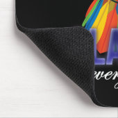 Zitat eines Badmintonspielers Mousepad (Ecke)