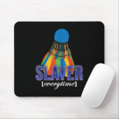 Zitat eines Badmintonspielers Mousepad (Mit Mouse)