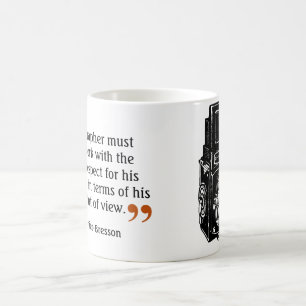 Zitat eines berühmten Fotografen 8 Zwei-Objektiv-K Kaffeetasse