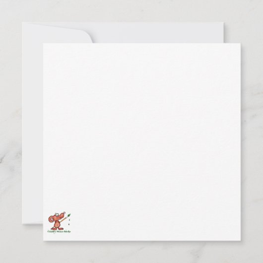 Zitat eines Freundes - Song im Herzen und in den V Karte (Rückseite)