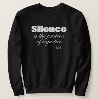 Zitat eines Protestmarschierers Sweatshirt