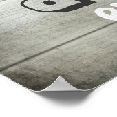 Zitat eines rustikalen, schicken Wandkunst des bes Poster (Ecke)