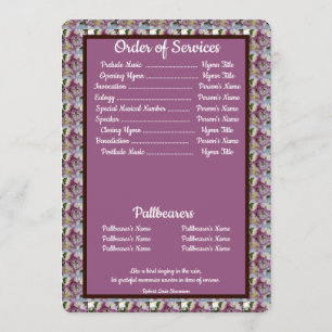 Zitat Foto Spider Mums Blumenhintergrund Beerdigun Programm