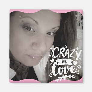 Zitat Foto Valentinstag Zitat Rosa Magnet