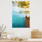 Zitat Friedrich Nietzsche Naturerlebnis Natur Poster (Küche)