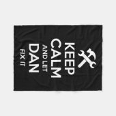 Zitat Funny Birthday Personalisiert Name Geschenk- Fleecedecke (Vorderseite (Horizontal))