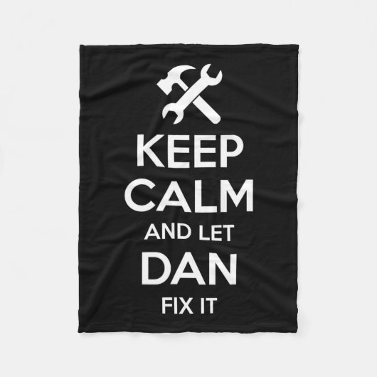 Zitat Funny Birthday Personalisiert Name Geschenk- Fleecedecke (Vorderseite)