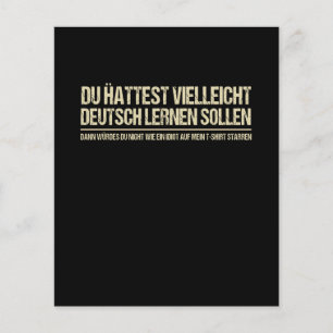 Zitat-Funny German Lautsprecher Deutschland Zitat