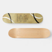 Zitat für Inspirationsreisen und Wege Skateboard (Horizontal)