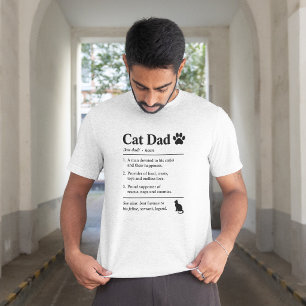 Zitat für Katzenpapa T-Shirt