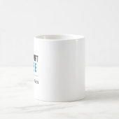 Zitat für Nachtschwester Kaffee Chaos Kaffeetasse (Mittel)