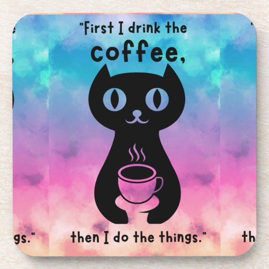 Zitat Getränkeuntersetzer (Vorderseite)