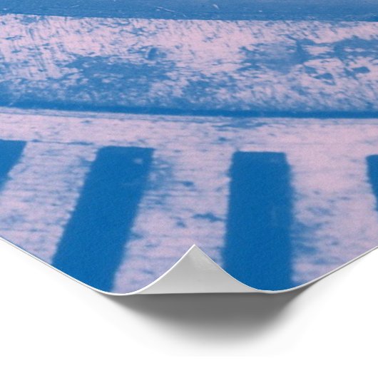 Zitat "Gib einem Mann einen Fisch" Poster (Ecke)