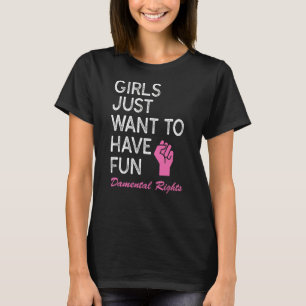 Zitat Girl Woll einfach Spaß zu haben T-Shirt