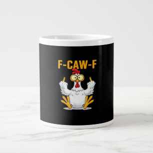 Zitat Hahn Meme Klassiker Jumbo-Tasse
