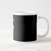 Zitat Hahn Meme Klassiker Jumbo-Tasse (Rechts)