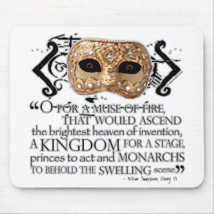 Zitat Henrys V Mousepad