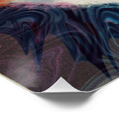 Zitat, ich bin die Lösung, Schöne Sphäre Poster (Ecke)