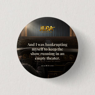 Zitat in einem leeren Theater anzeigen Button