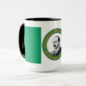 Zitat James Connolly - irische Flagge - Tasse (Vorderseite Links)