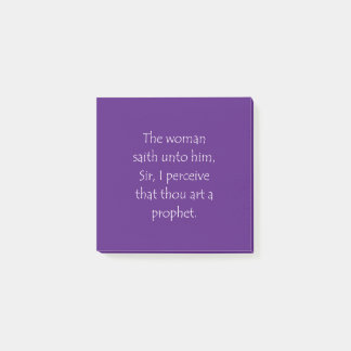 Zitat John 4 19 Post-it Klebezettel