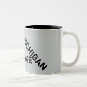 Zitat-Kaffee-Tasse Michigans fantastische Zweifarbige Tasse