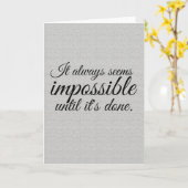 Zitat Karte (Gelbe Blume)