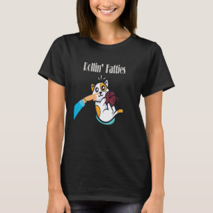 Zitat Katze Katze Nägel Ball aus Garn Rollende F T-Shirt