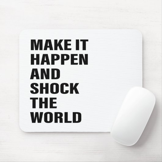 Zitat Kunsterfolg Tipps zum Worttext Kunst Mousepad (Mit Mouse)