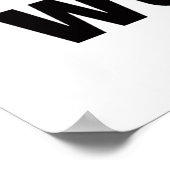 Zitat Kunsterfolg Tipps zum Worttext T - Shirt Poster (Ecke)