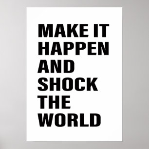 Zitat Kunsterfolg Tipps zum Worttext T - Shirt Poster