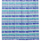 Zitat Liebe Lebensgefahr Fabric Duschvorhang (Vorderseite)