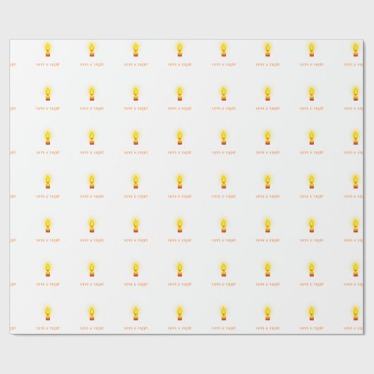 Zitat "Liebe und Licht" Geschenkpapier (Flach)