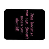 Zitat Magnet (Horizontal)