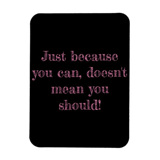 Zitat Magnet (Vertikal)