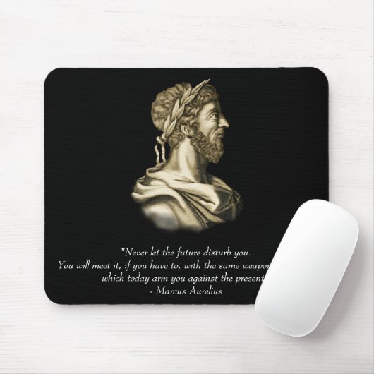 Zitat Marcus Aurelius Mousepad (Mit Mouse)