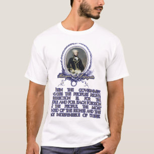 Zitat Marquisdes Lafayette auf Aufstand T-Shirt