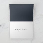 Zitat mit Hund und Knochen Karte (Innenseite)