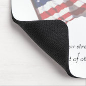 Zitat Mousepad KRW Thomas Jefferson (Ecke)