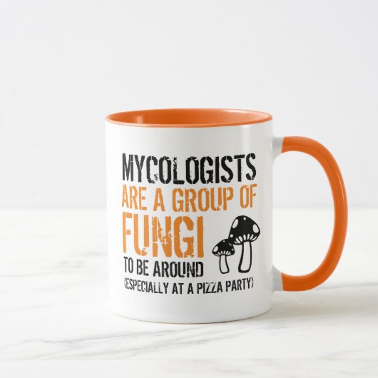 Zitat: Mykologen sind eine Gruppe von Fungi ... Tasse (Rechts)