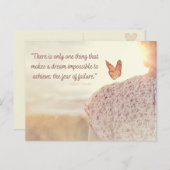 Zitat nach Karte Angst vor dem Scheitern (Vorne/Hinten)