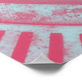 Zitat "Nie auf morgen verschieben" Poster (Ecke)