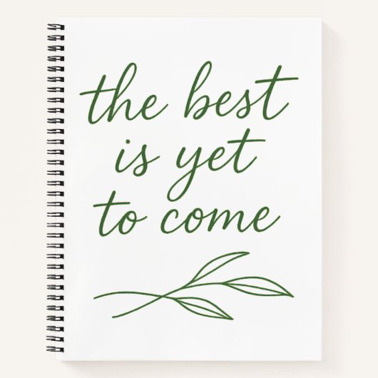 Zitat-Notebook Notizblock (Vorderseite)