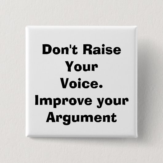 Zitat, parenting button (Vorderseite)