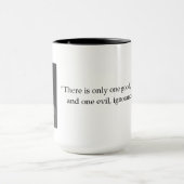 Zitat-Philosophie-Kaffee-Tasse SOCRATES Tasse (Zentrum)