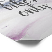 Zitat Plakat gute Gesänge nur abstraktes Design (Ecke)