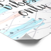 Zitat Plakat gute Gesänge nur abstraktes Design (Ecke)