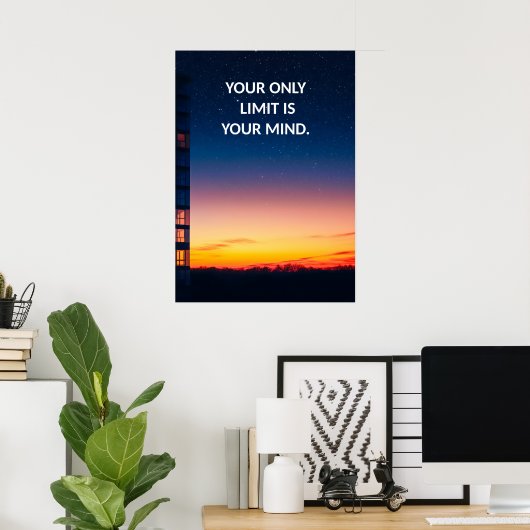 Zitat-Plakate mit Inspiration Poster (Heimbüro)